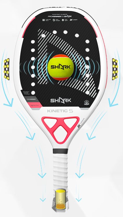Aquatic Racket Shark Kinetic S Beach Tennis Racquet – Shark Beach Tennis
