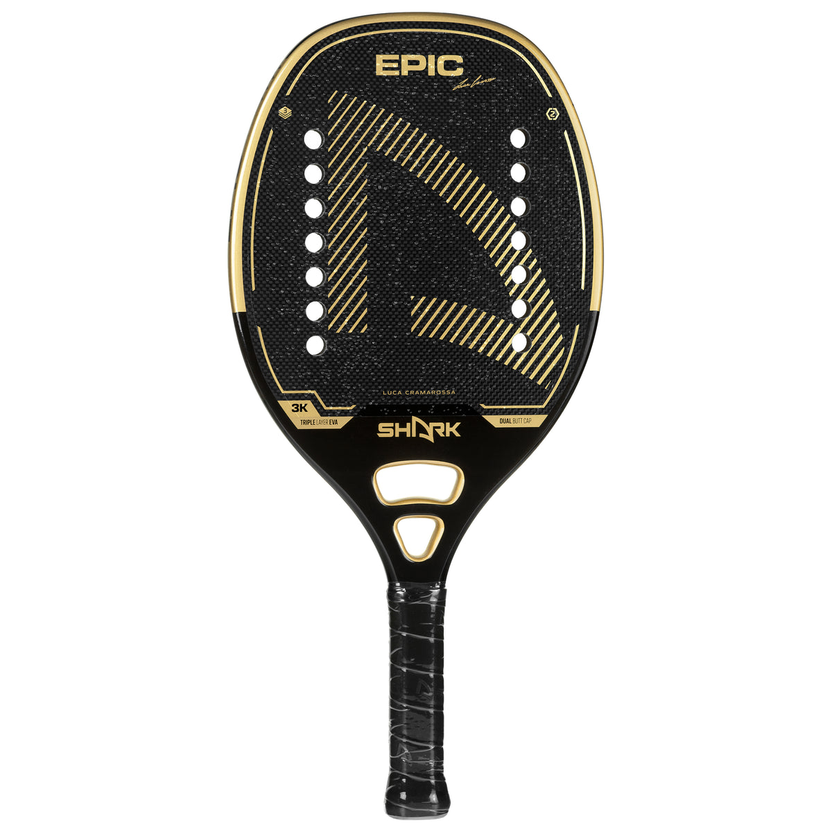 Shark Epic beach tennis racquet 22 mm - by Luca Cramarossa