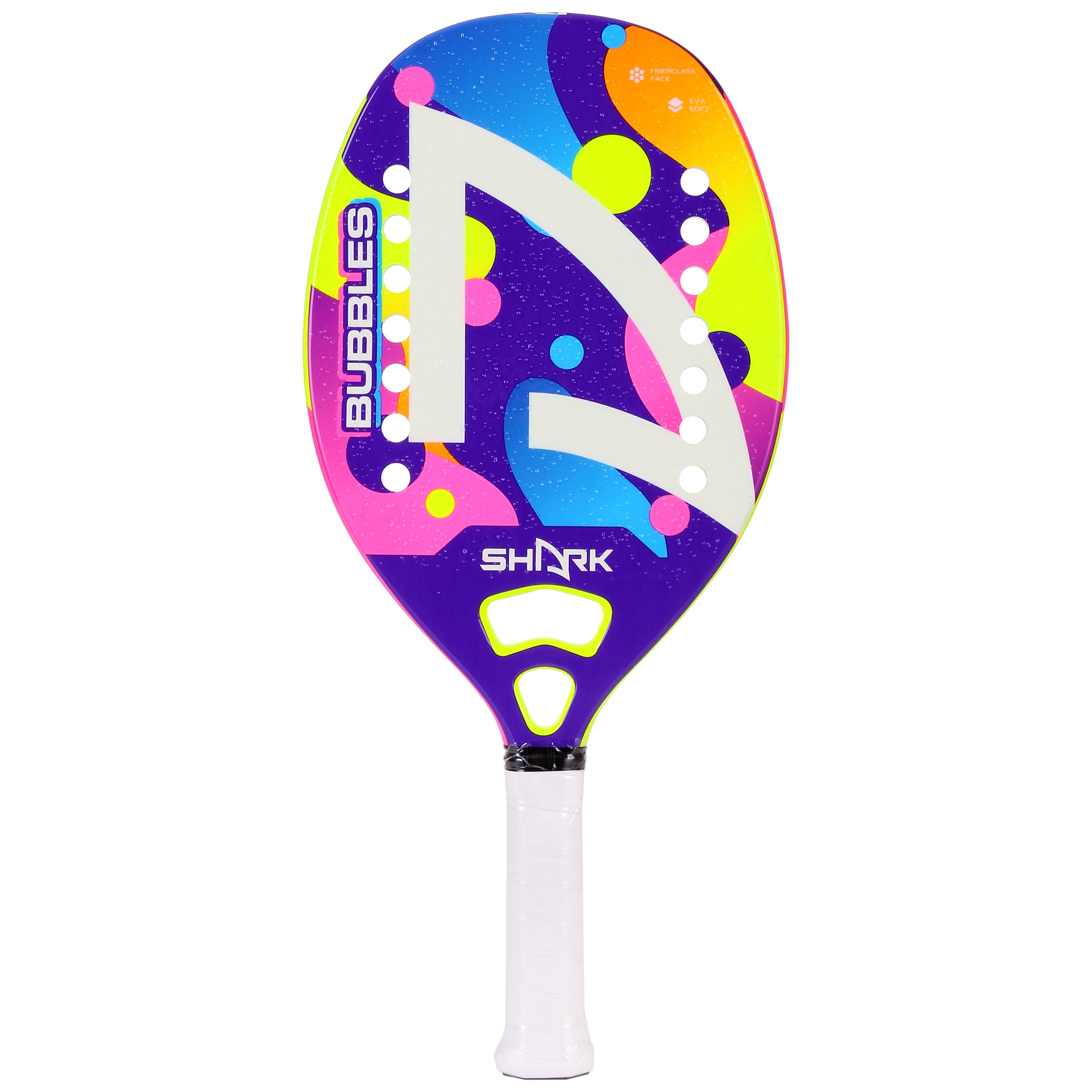 Shell Bay Racquets Shark Bubbles Kids Beach Tennis Racquet – Shark Beach Tennis